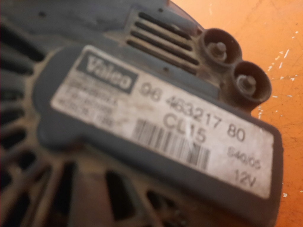 фото №7, Peugeot 407 1.6 hdif 16v 04-10 генератор 9646321780 9hz