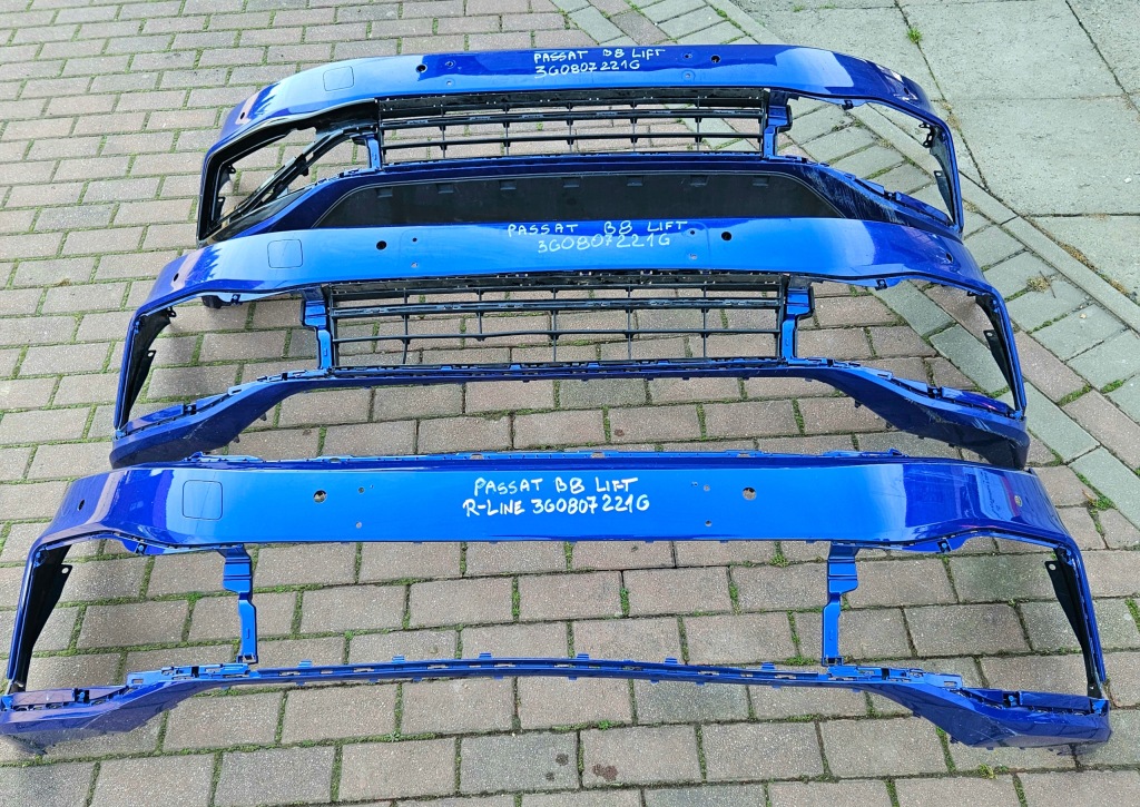 Купить Vw passat b8 lift r-line gte 19-23 бампер 3g0807221g