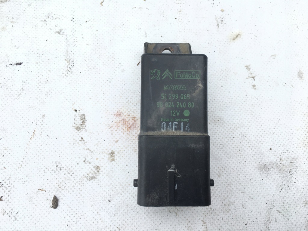 фото №1, Модуль реле свеча накаливания citroen 1.6 hdi