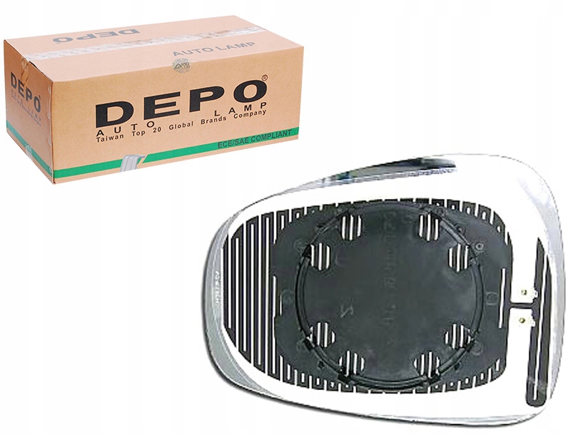 фото №1, Скло дзеркало le alfa romeo 159 06- depo