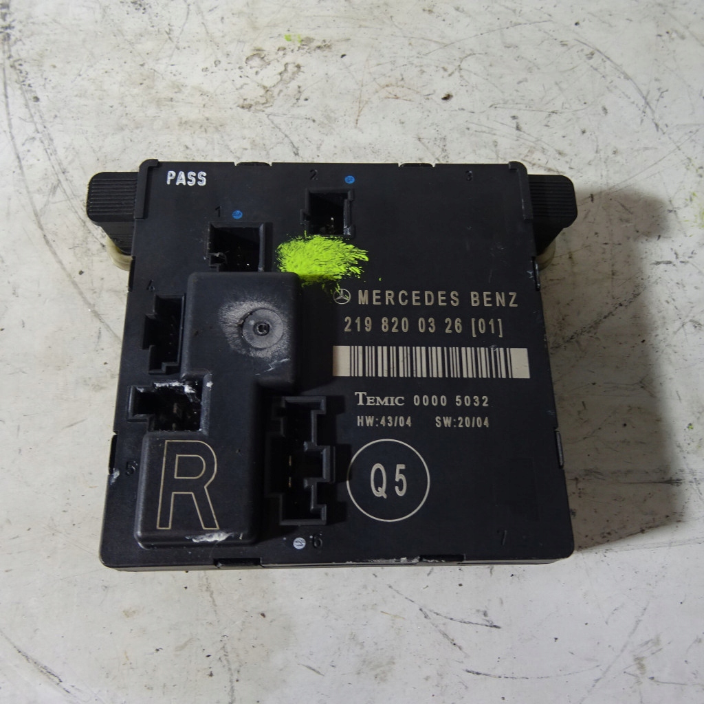 фото №1, Mercedes cls модуль двері правий задня 2198200326