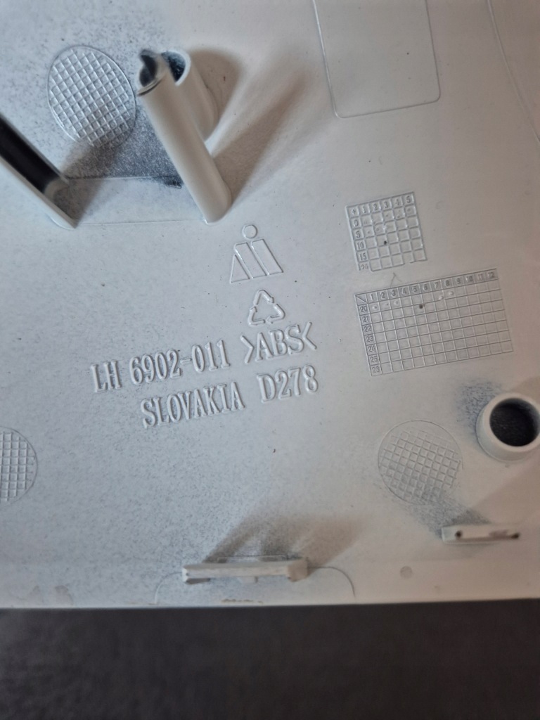 Корпус накладка дзеркало ліва права fiat 500l 6902-011 6901-011 Київ