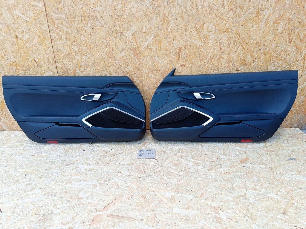 фото №6, Porsche cayman boxster 982 обшивка лівий водія оббивка двері kompletny