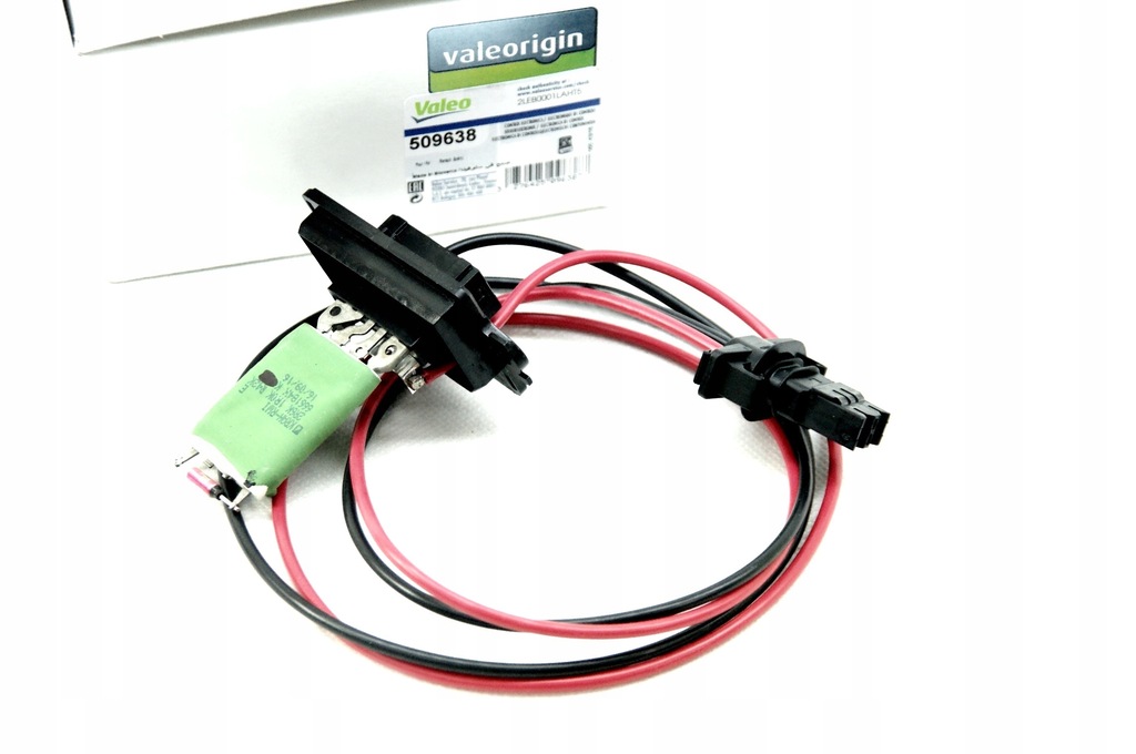 фото №1, Резистор вентилятор scenic ii кондиционер механическая коробка передач valeo org