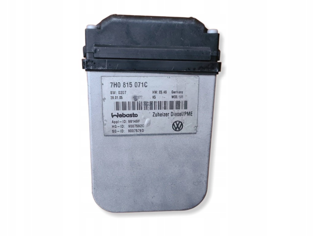 фото №9, Webasto 7h0815071c vw t5 multivan ttc дизель