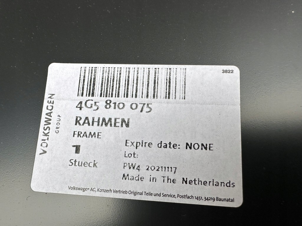 фото №6, A6 sedan 4g c7 крыло левый задняя обшивка крыла 4g5810075