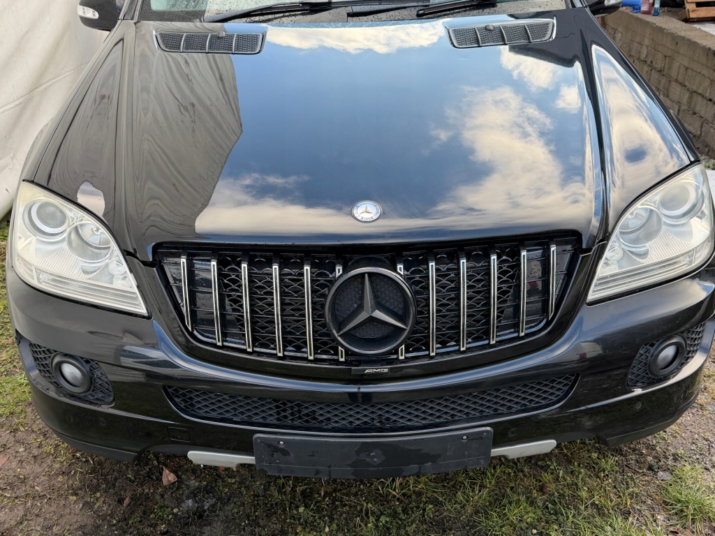 фото №1, Перед kompletny mercedes ml w164 оригинал 2008r капот бампер радиатор 197