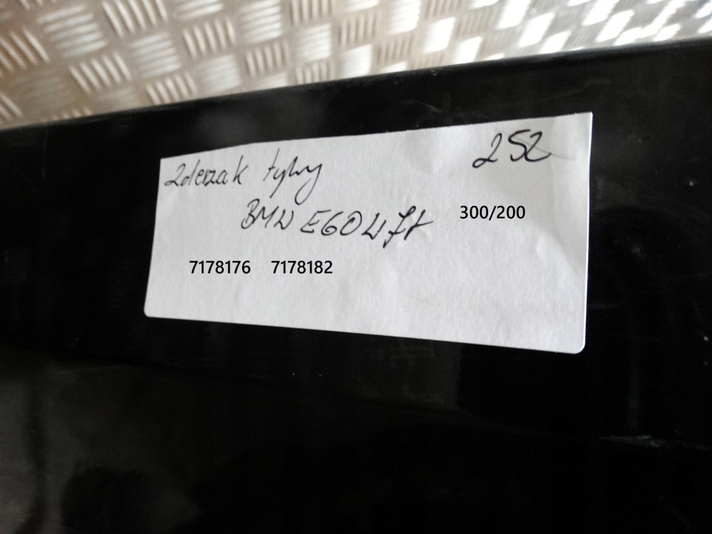 фото №5, Бампер задний bmw e60 lift 1