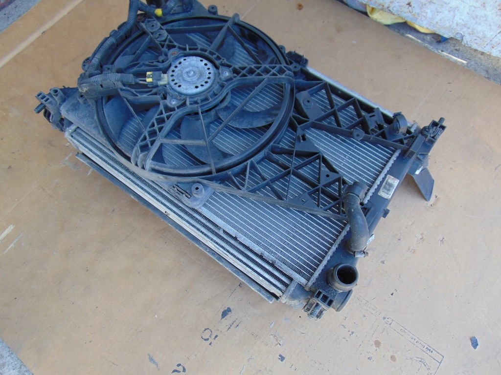 фото №9, Комплект радиатор вентилятор combo d doblo ii 1.3 cdti jtd