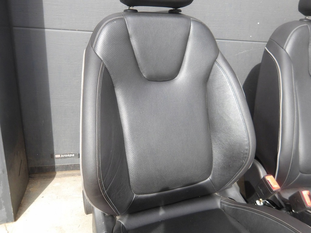 фото №9, Opel astra k сиденья салон кожаный комплект кожа