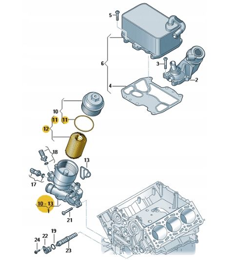 Volkswagen оригинальный номер 059 198 405 b фильтр масла Доставка