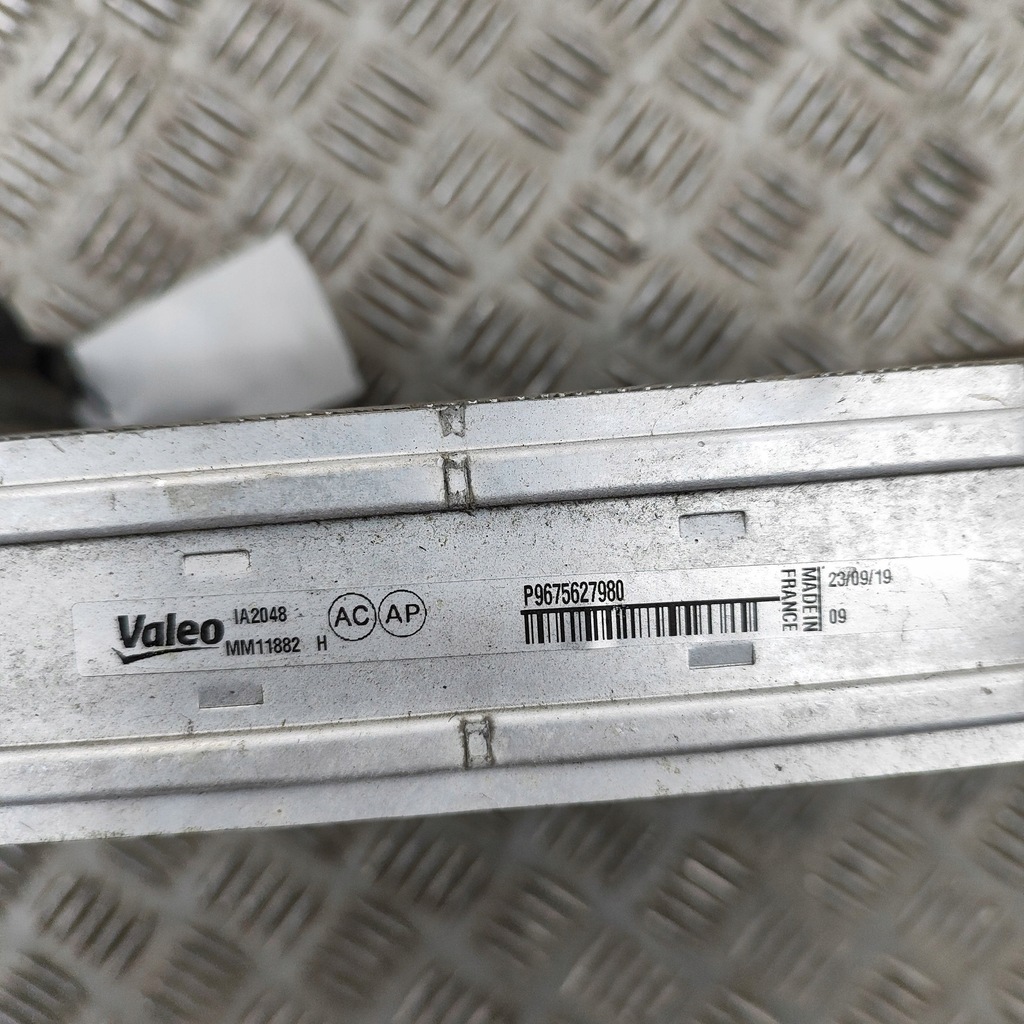 фото №7, Citroen ds7 crossback 2021 радиатор воздуха наддувочный / интеркулер