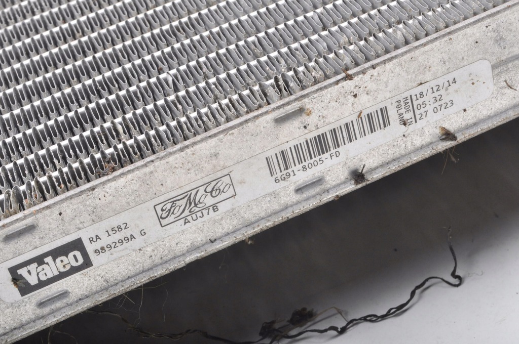 фото №9, Ford grand c-max mk2 kuga mk2 2.0 tdci радиатор wody 6g91-8005-fd