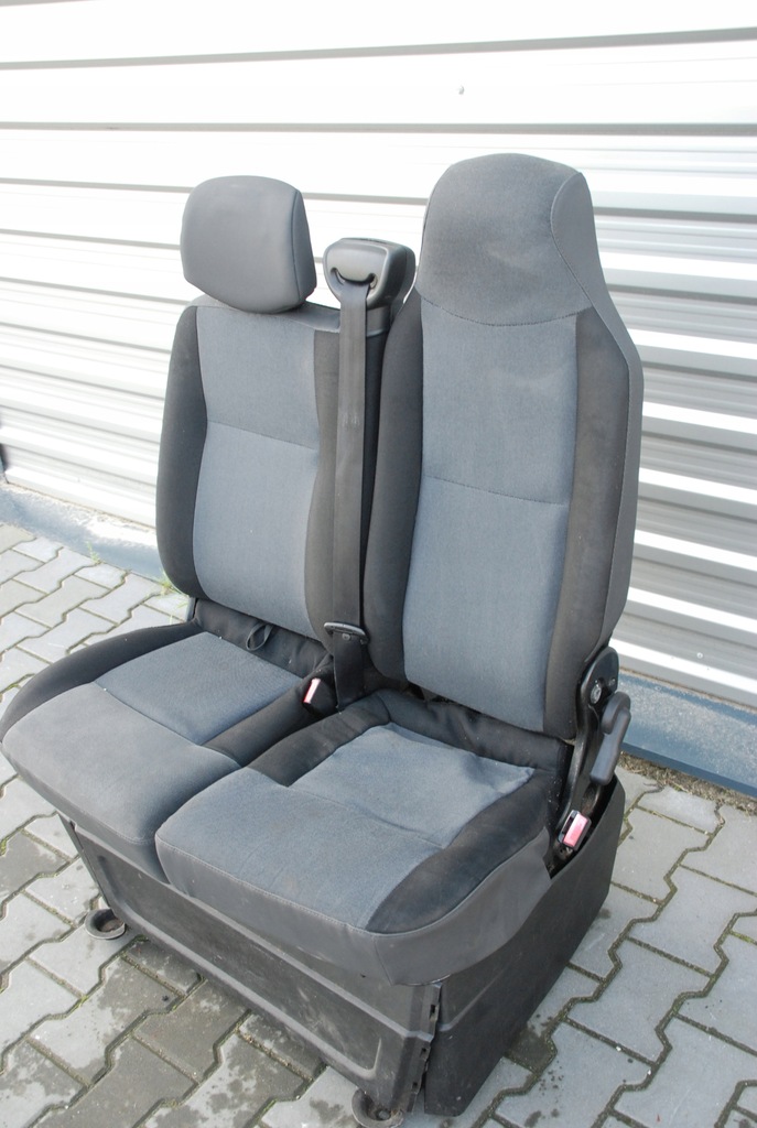 фото №6, Лавка заднее сиденье двойной renault master iii