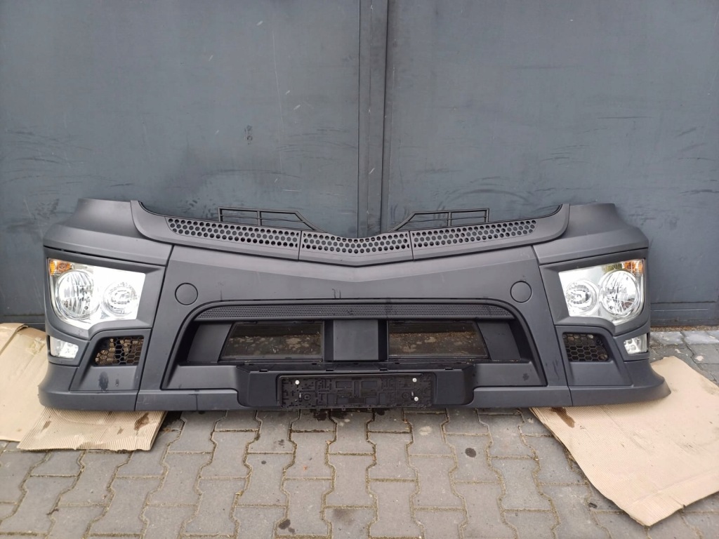 фото №1, Бампер kompletny перед передний лампы фары mercedes actros mp5 niski