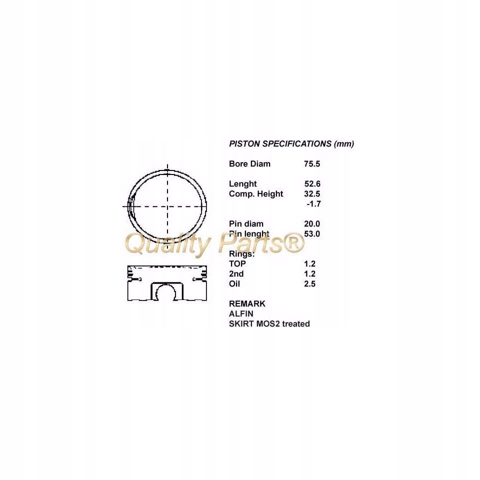 фото №1, Iap quality parts 101-21070 поршень