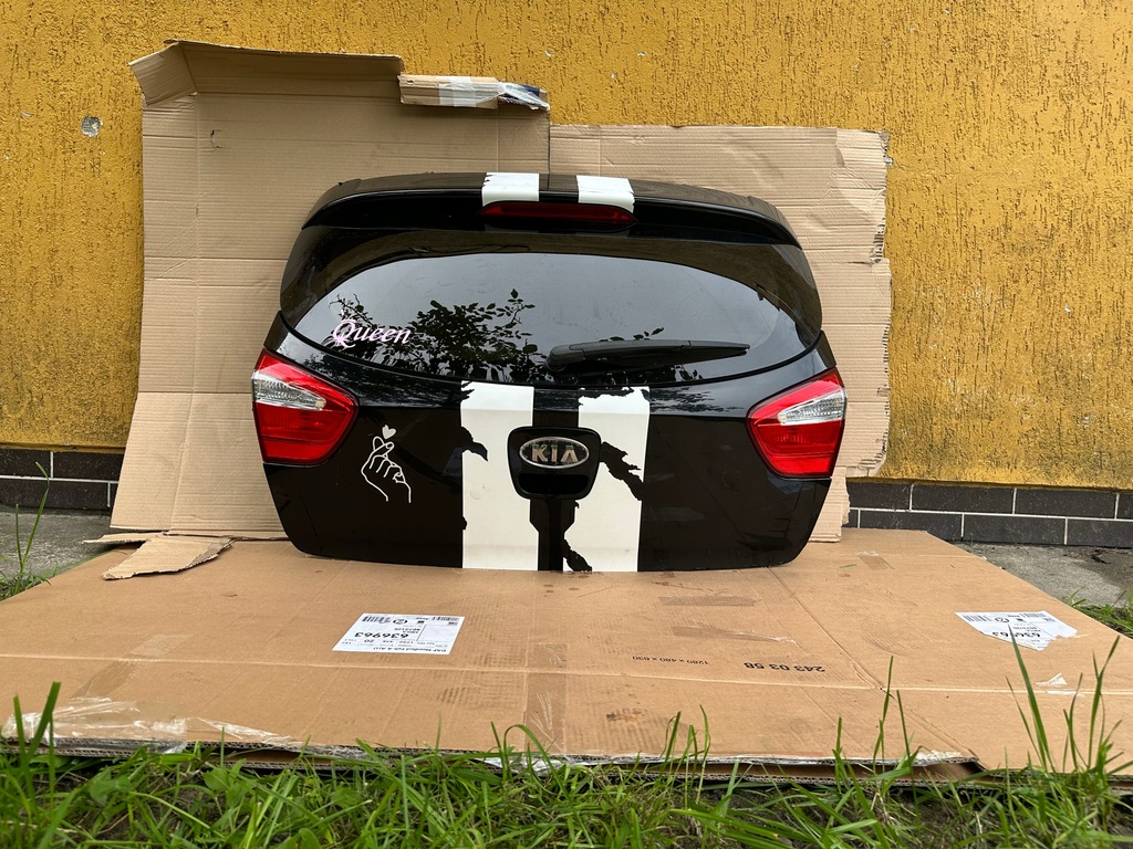 фото №5, Kia rio iii hb 5 d задняя крышка багажника с стекло оригинальная