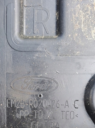 фото №2, Ford s-max mk2 защита накладка крыла правая