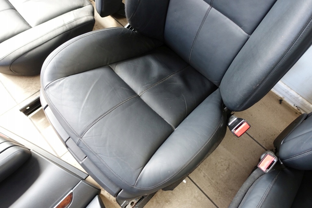 фото №10, Mercedes w221 оббивка шкіра сидіння обшивки сидіння nappa long dvd