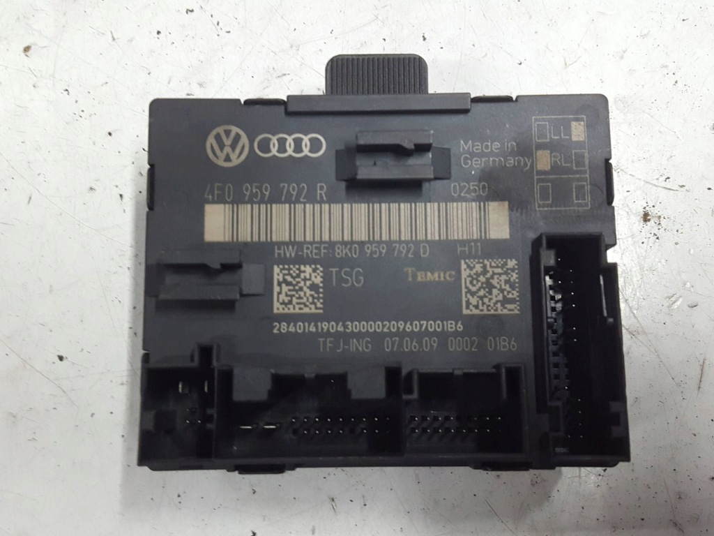 фото №1, Audi a6 c6 4f lift 08-11r модуль двері перед 4f0959792r
