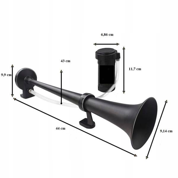 фото №8, Gratisy# клаксон сигнал сигнал з kompresorem jak tir black