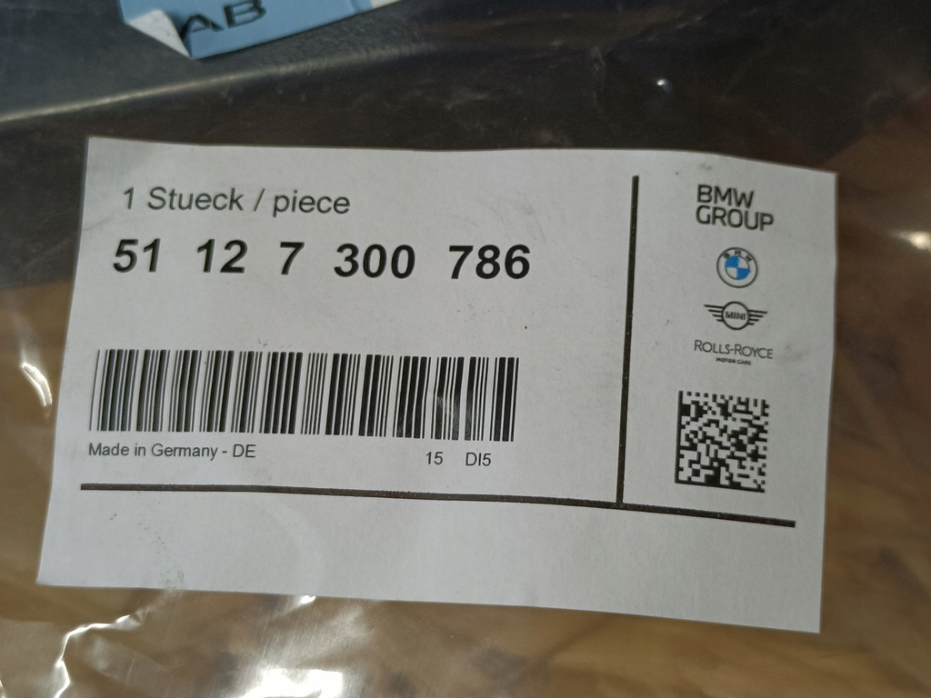 фото №8, Bmw 2 f45 f45n напрямна кронштейн бампера правий задня 51127300786