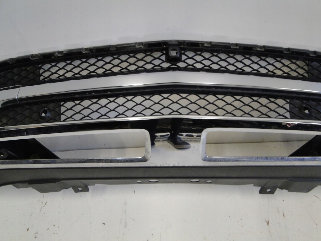 фото №10, Mercedes gls 166 x166 решітка середня нижня нижній спойлер хром
