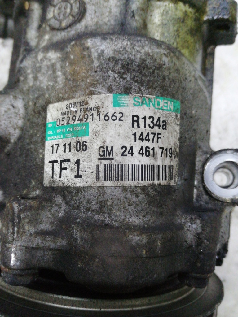 фото №4, 4913 компресор кондиціонера 24461719 corsa 1.2/1.4