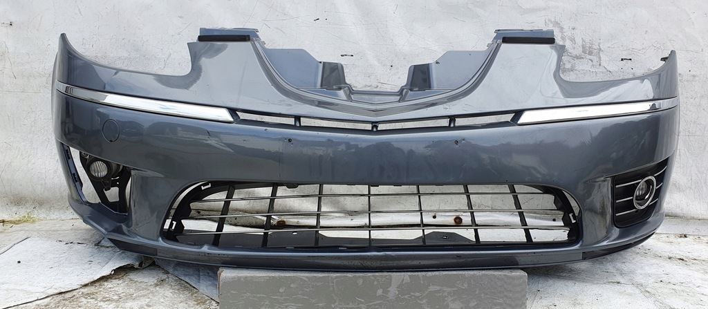 фото №1, Бампер перед lancia musa lift 07- хром решітка