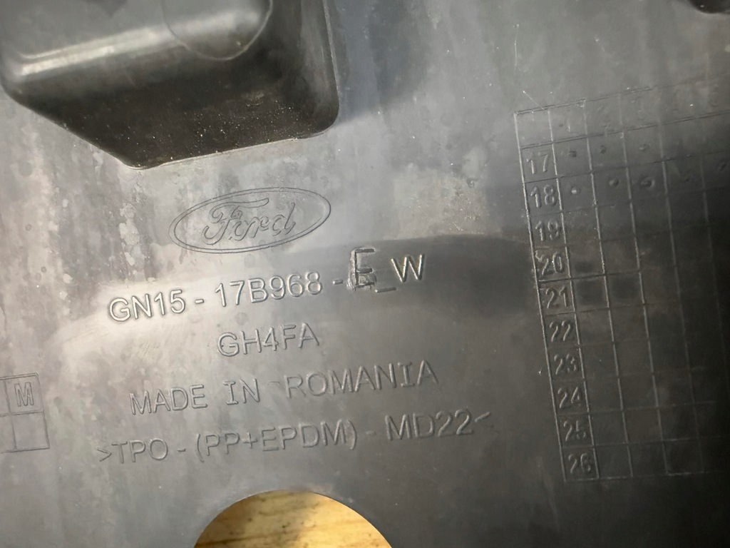 фото №6, Решётка радиатора решётка радиатора бампера перед ford ecosport ii 2 mk2 lift fl gn15-17b968-e