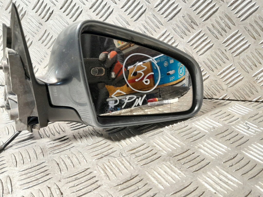 фото №6, Audi a4 b6 зеркало правое цвет: lx7z 5pin