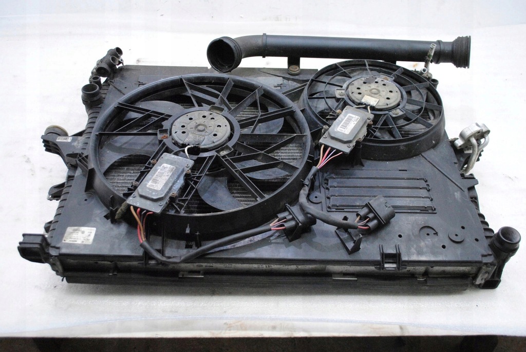 фото №6, Комплект радиатор вентилятор touareg i 2.5 tdi