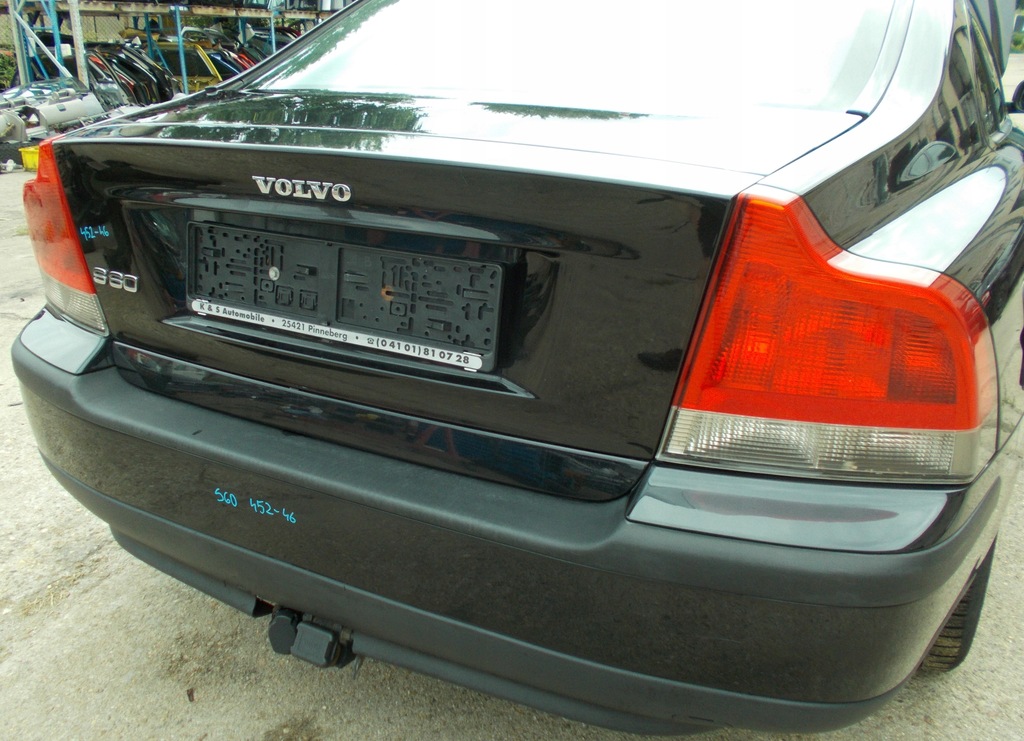 фото №7, Volvo s60 04r крышка багажника багажника комплектная 452-46 bdb