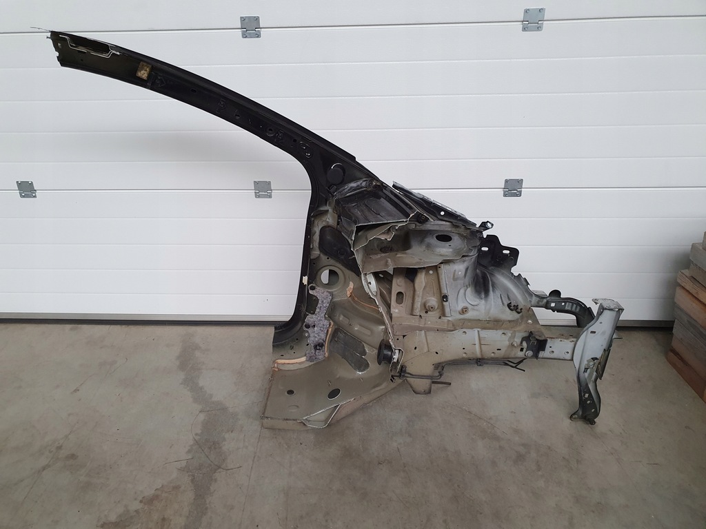 фото №5, Чверть лонжерон підкрилок блок двигуна перед ліва peugeot 208 i