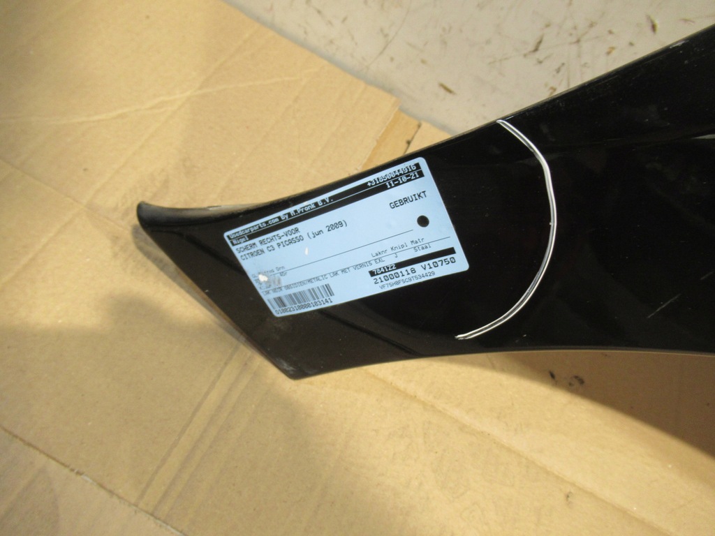 фото №4, Крыло перед правый citroen c3 picasso