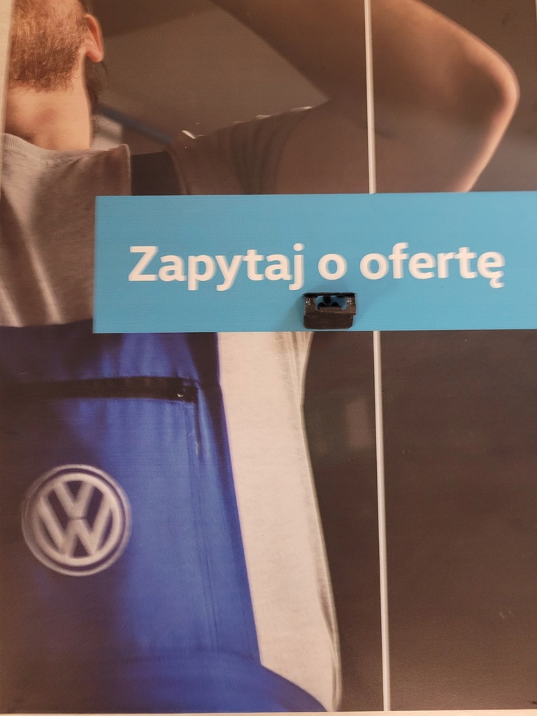 фото №1, Пряжка кріпильна оббивка vw 3b0867200