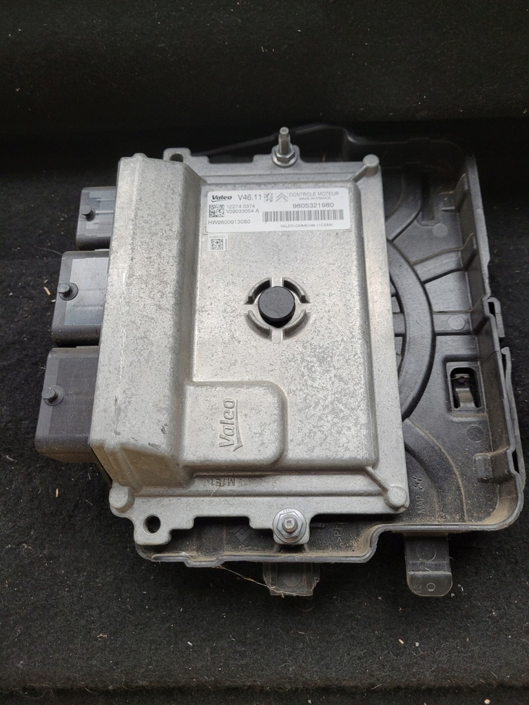 фото №1, Бортовий комп'ютер двигуна psa 9805321980