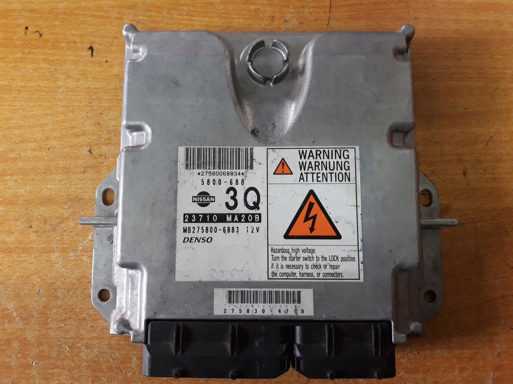 фото №1, Бортовой компьютер 23710ma20b maxity cabstar 2.5dci 07-