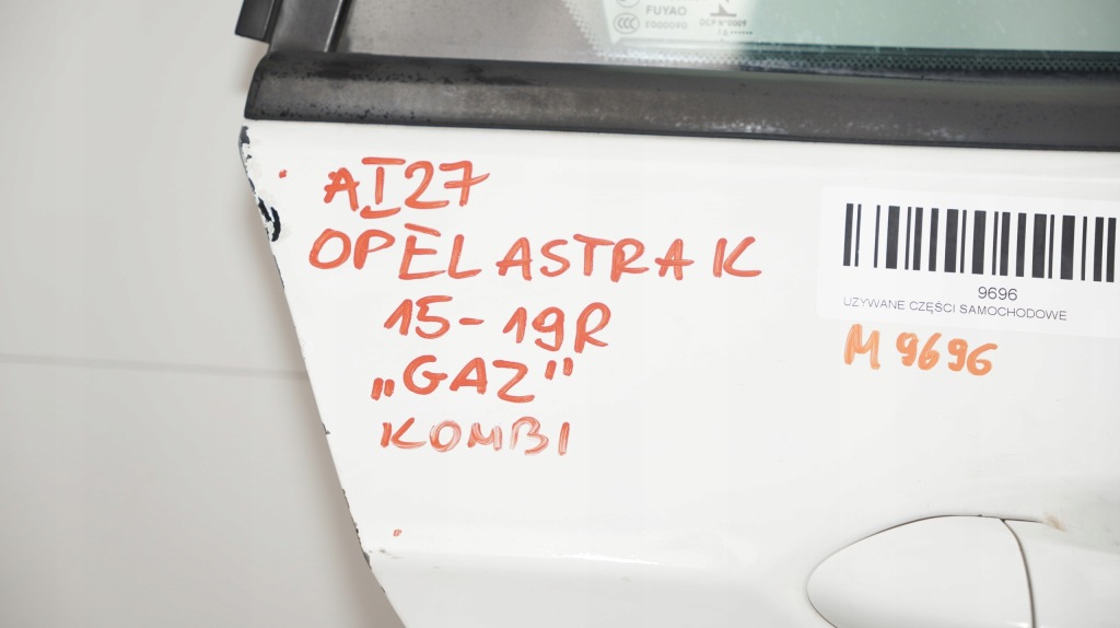 фото №5, Двері правий задня opel astra k 15-19r kombi gaz