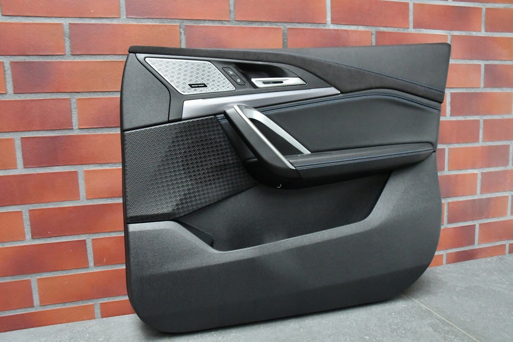 фото №6, Обивка обшивка дверь правый правая перед bmw x2 u10 harman niebieska нитка