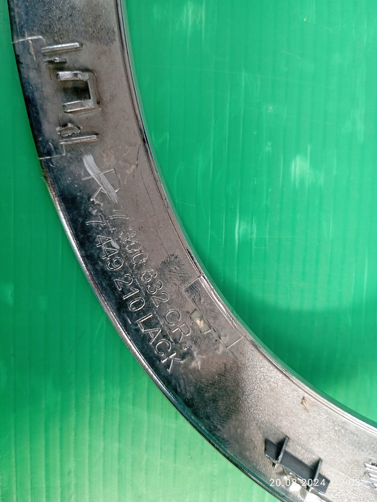 фото №13, Панель фары хром лампы перед правый mini cooper f55 f56 7449210