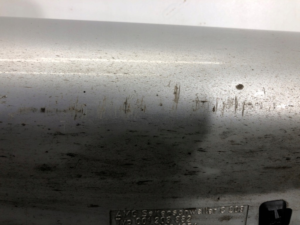 фото №6, Молдинг порог правый mercedes c208 спортивный/купе