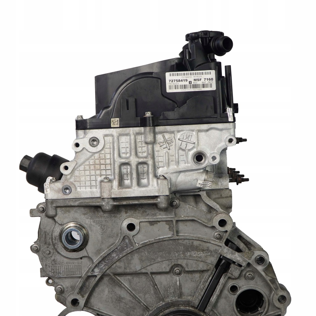 фото №9, Mini r55 r56 r57 r58 r60 cooper d sd 2.0 n47n двигатель голый блок двигателя n47c20a