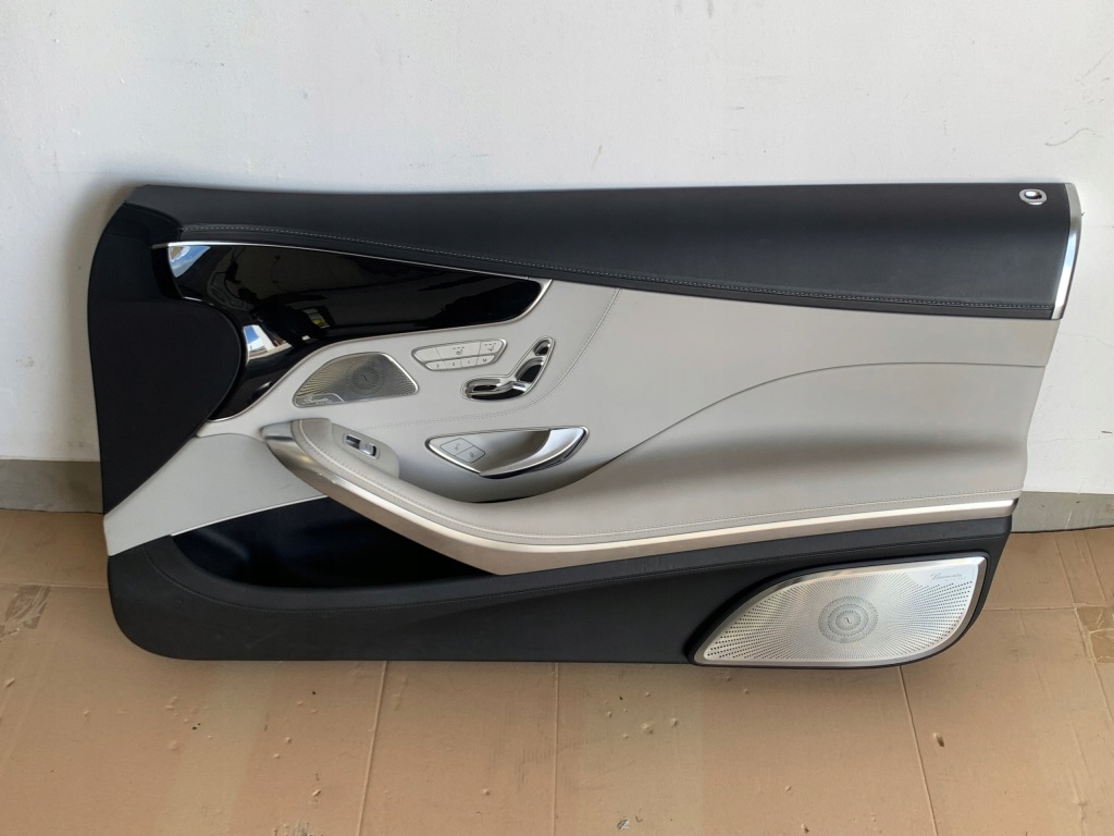 фото №13, Mercedes s w217 coupe сиденья заднее сиденье обшивки салон комплект кожа