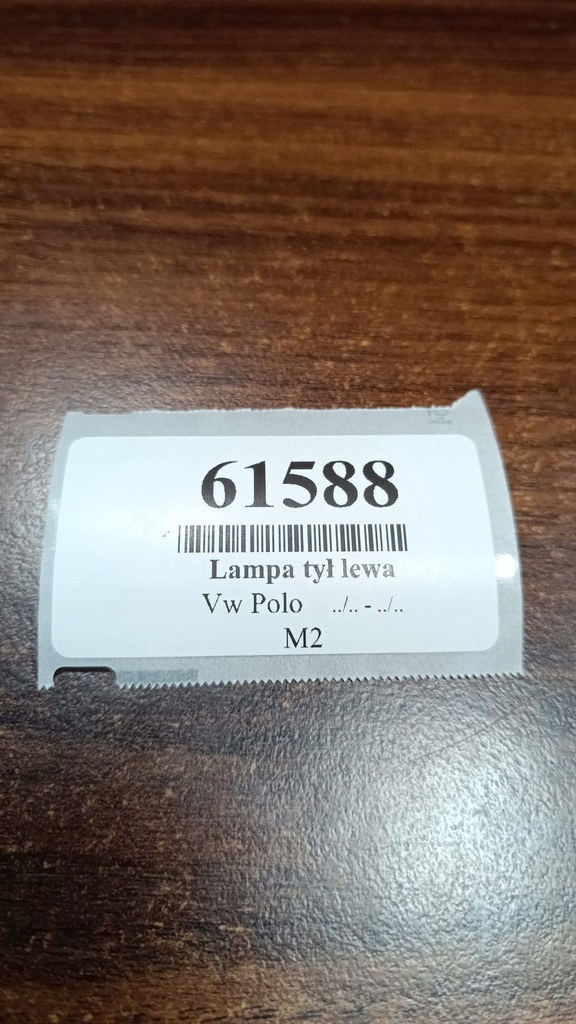 фото №11, Vw polo лампа лівий задня