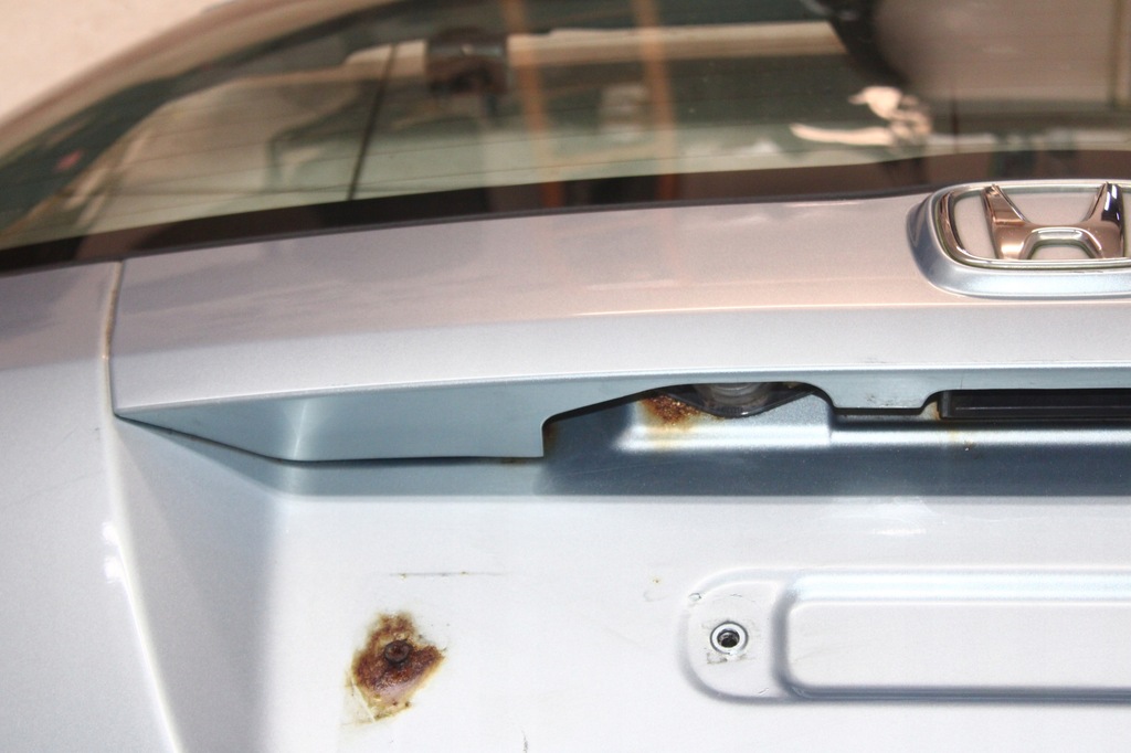 фото №10, Honda jazz ii 01r- кришка багажника багажника задня задня b528m