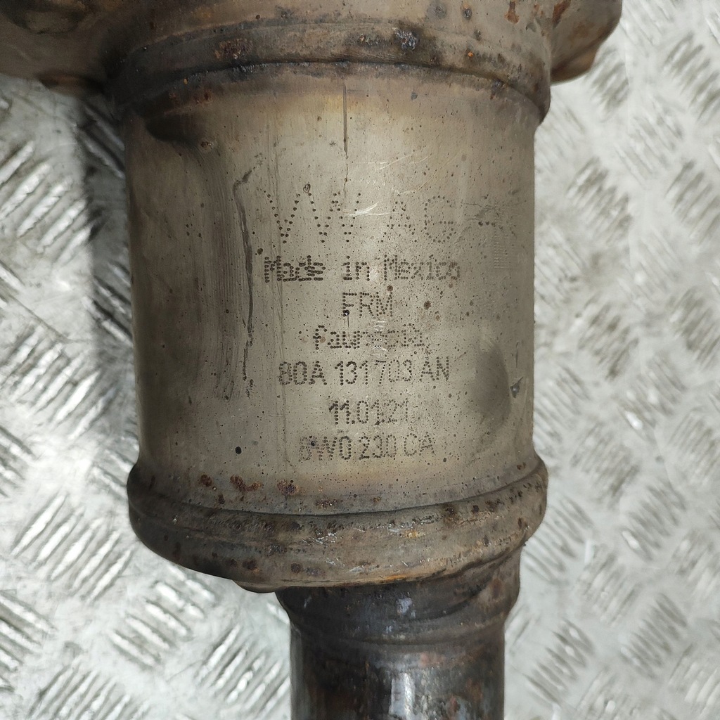 фото №6, Audi q5 sq5 2021 фильтр частиц твердых катализатор / fap / dpf