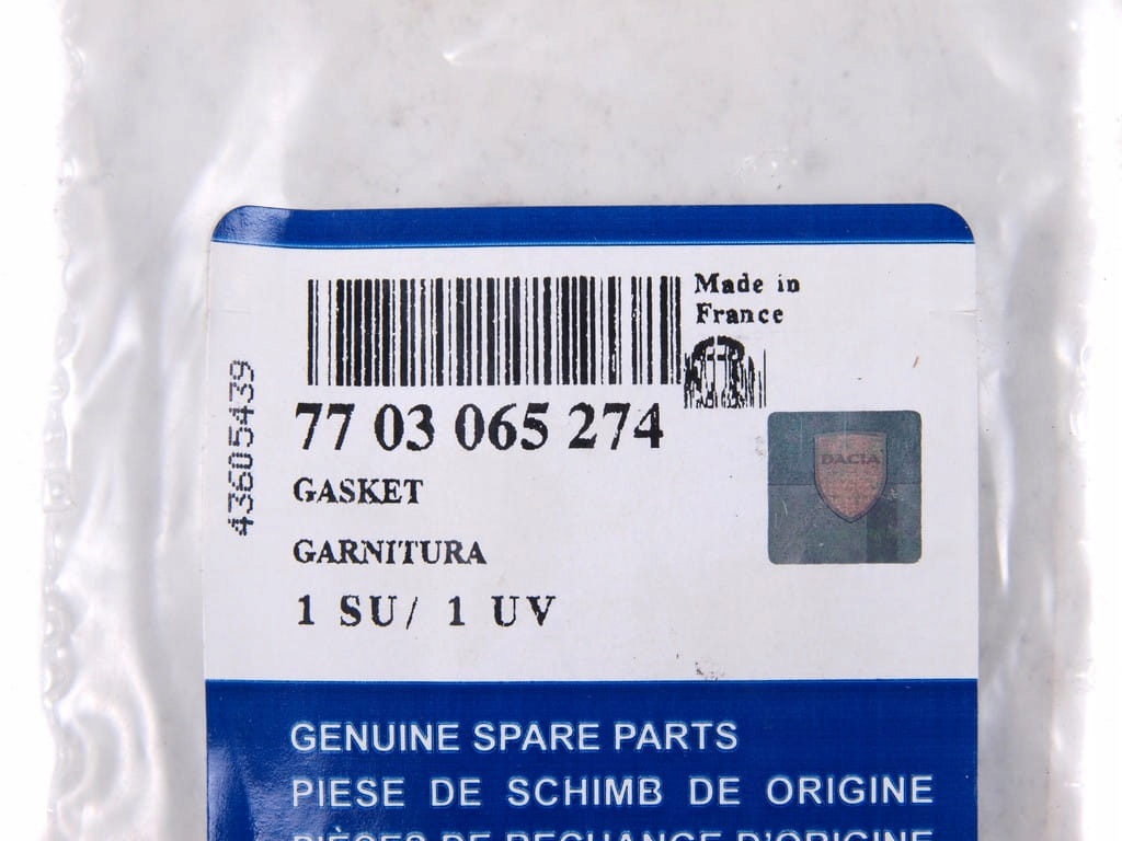 фото №2, Прокладка вентиляция картера масла renault clio i ii kangoo r19 r21 rapid 1.9 d