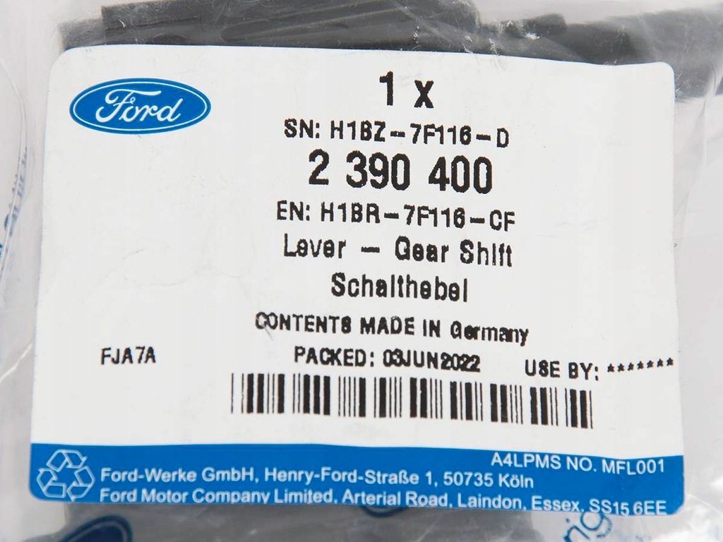 фото №11, Кронштейн выборщик коробки передач ecosport focus _ 2390400 _ h1br-7f116-cf