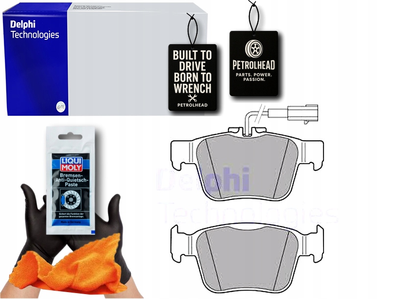 фото №1, Тормозные колодки тормозные задняя alfa romeo giulia stelvio masera #petrolhead pro+ kit3